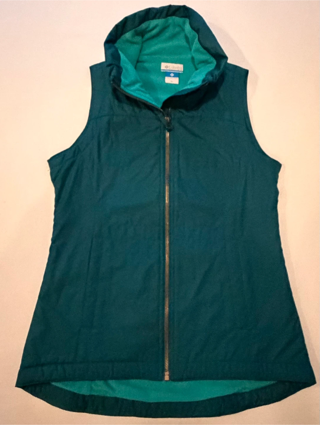 Veste à capuchon sans manche Columbia vert