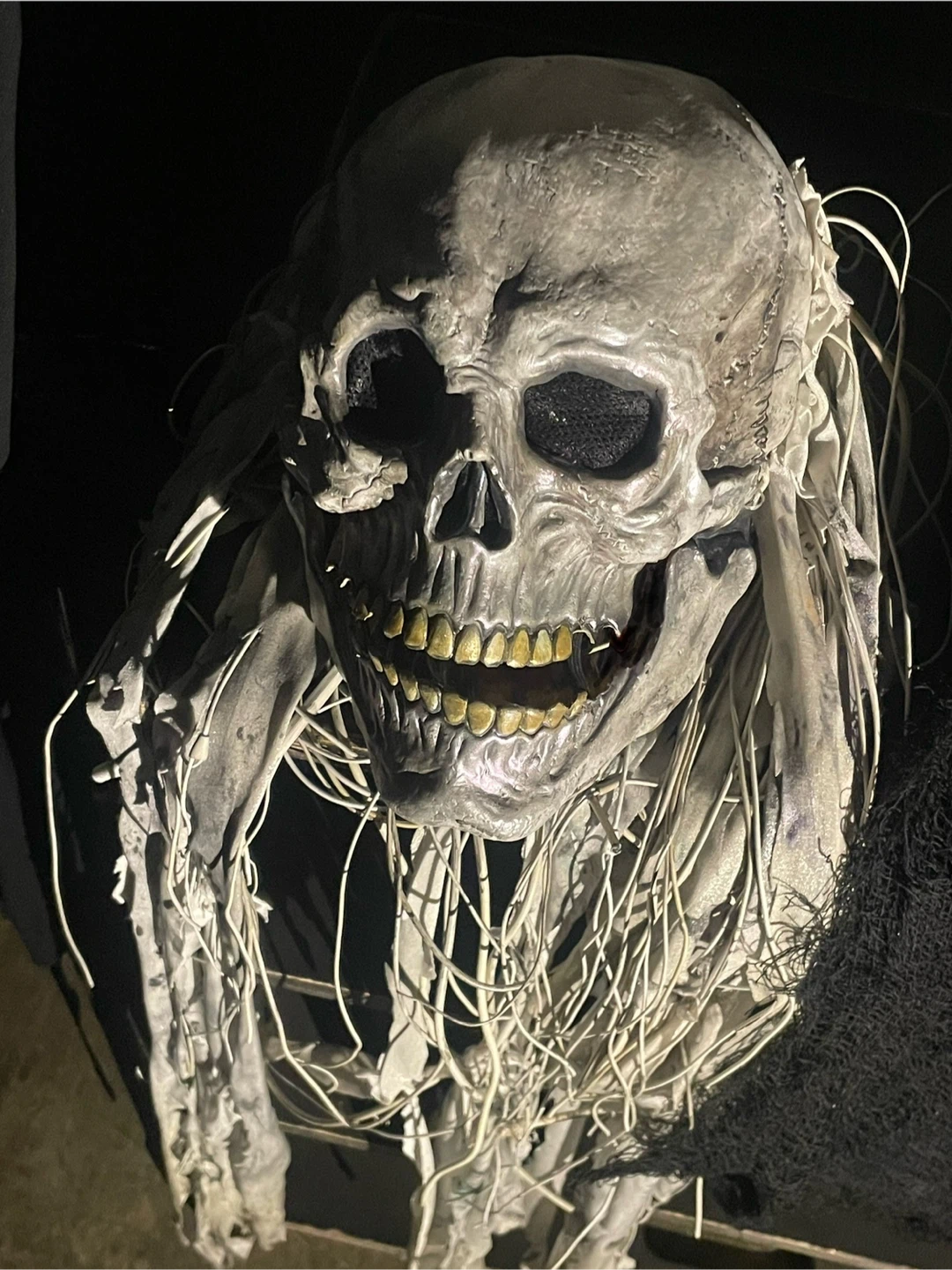 Mummy Skeleton Halloween Mask - photo 5