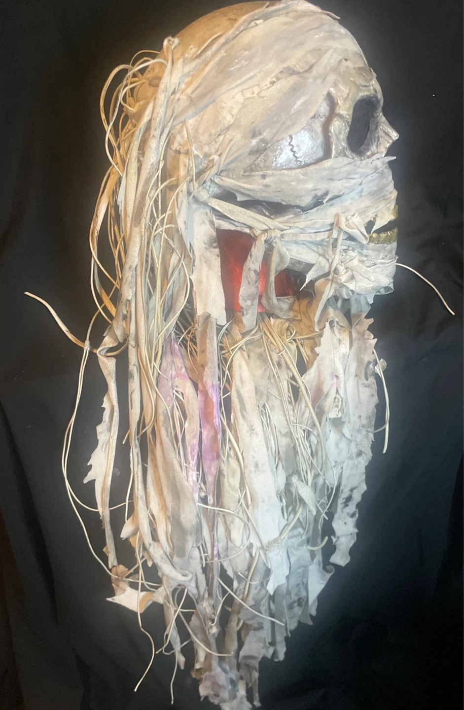 Mummy Skeleton Halloween Mask - photo 2