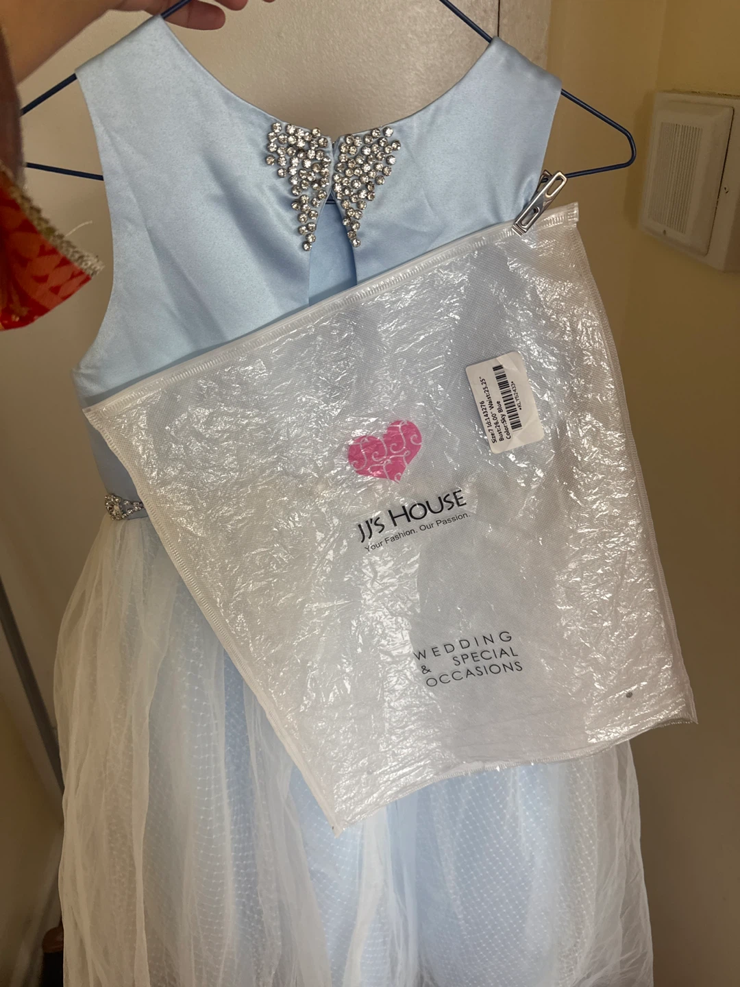 JJ's House Sky Blue Dress Size 7 - photo 2