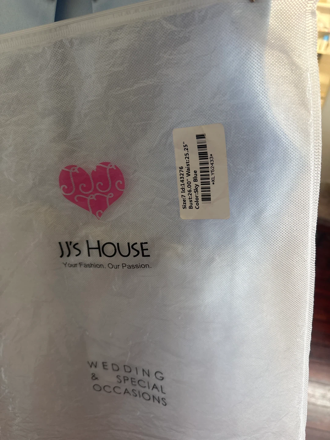 JJ's House Sky Blue Dress Size 7 - photo 3