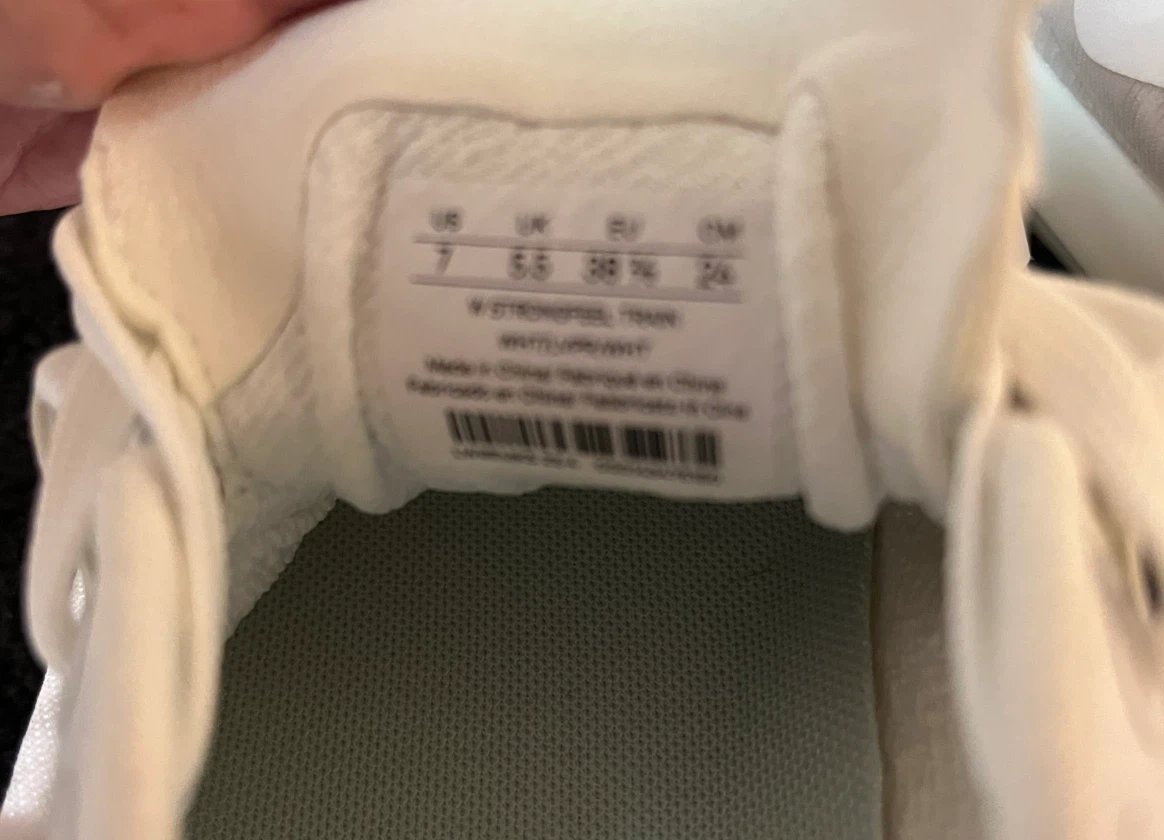 7 - White Womens Lululemon Strongfeel Athletic Shoes - photo 5