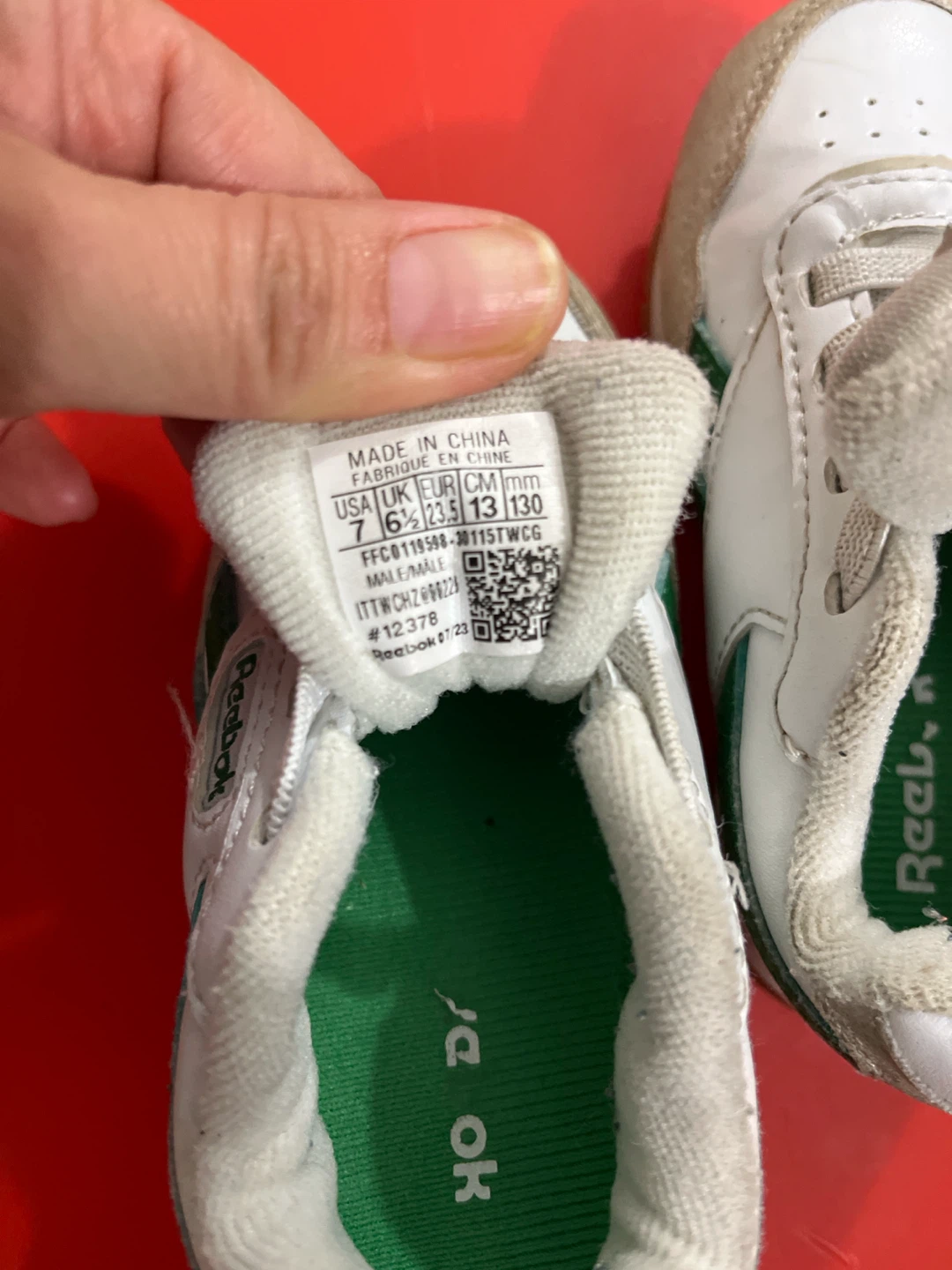 Reebok Toddler Shoes Size 7 - photo 2