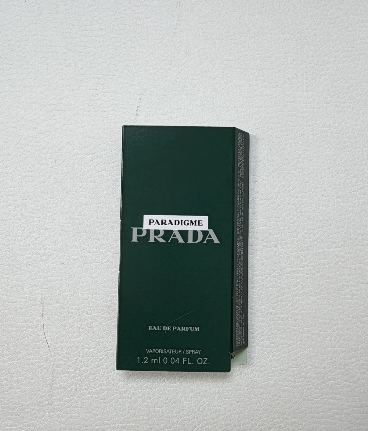 Prada Paradigme Eau de Parfum Sample