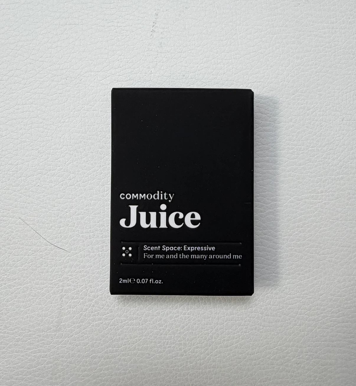 Commodity Juice Expressive Perfume Sample
