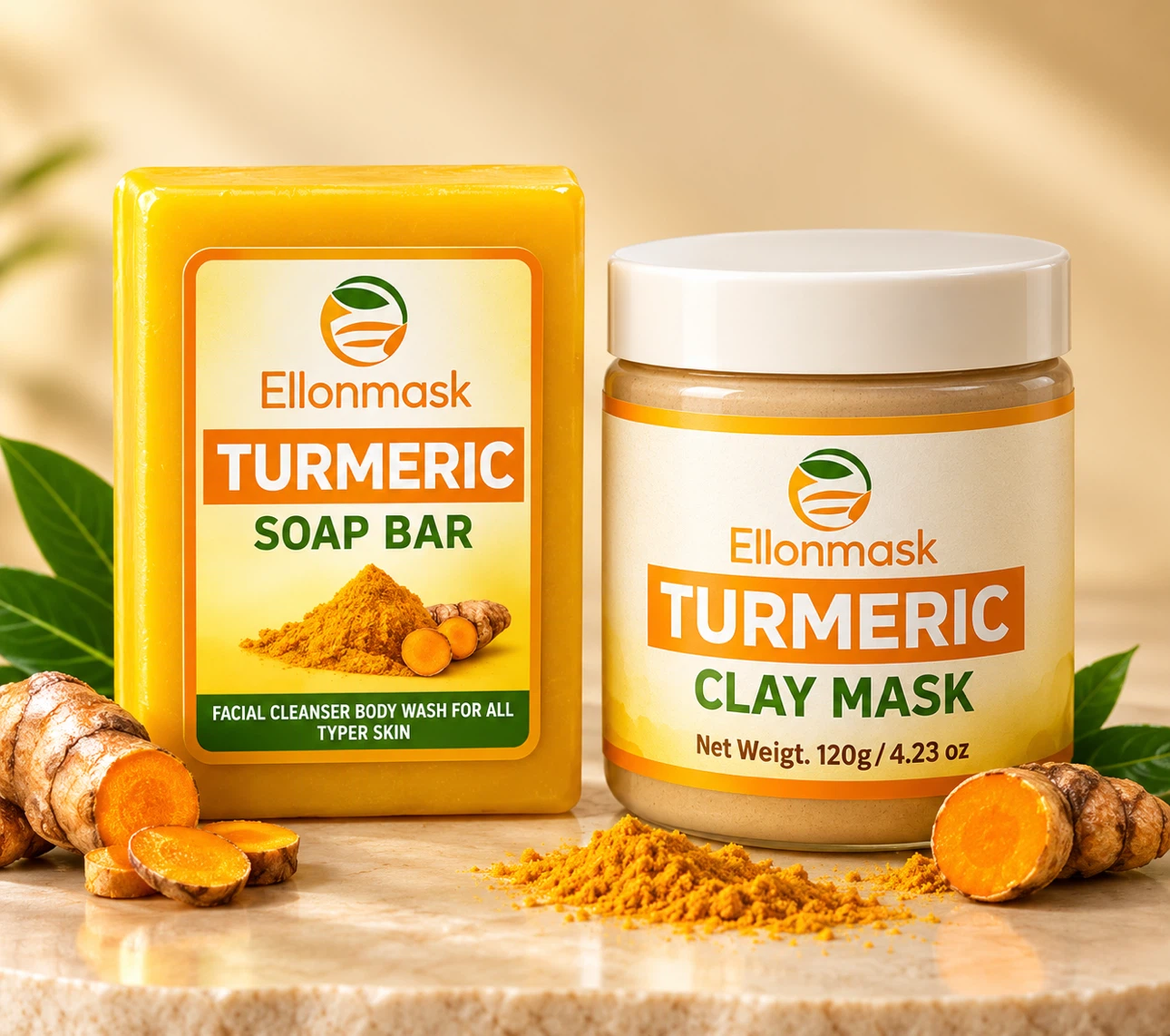 Ellonmask Turmeric Skincare Bundle - photo 4