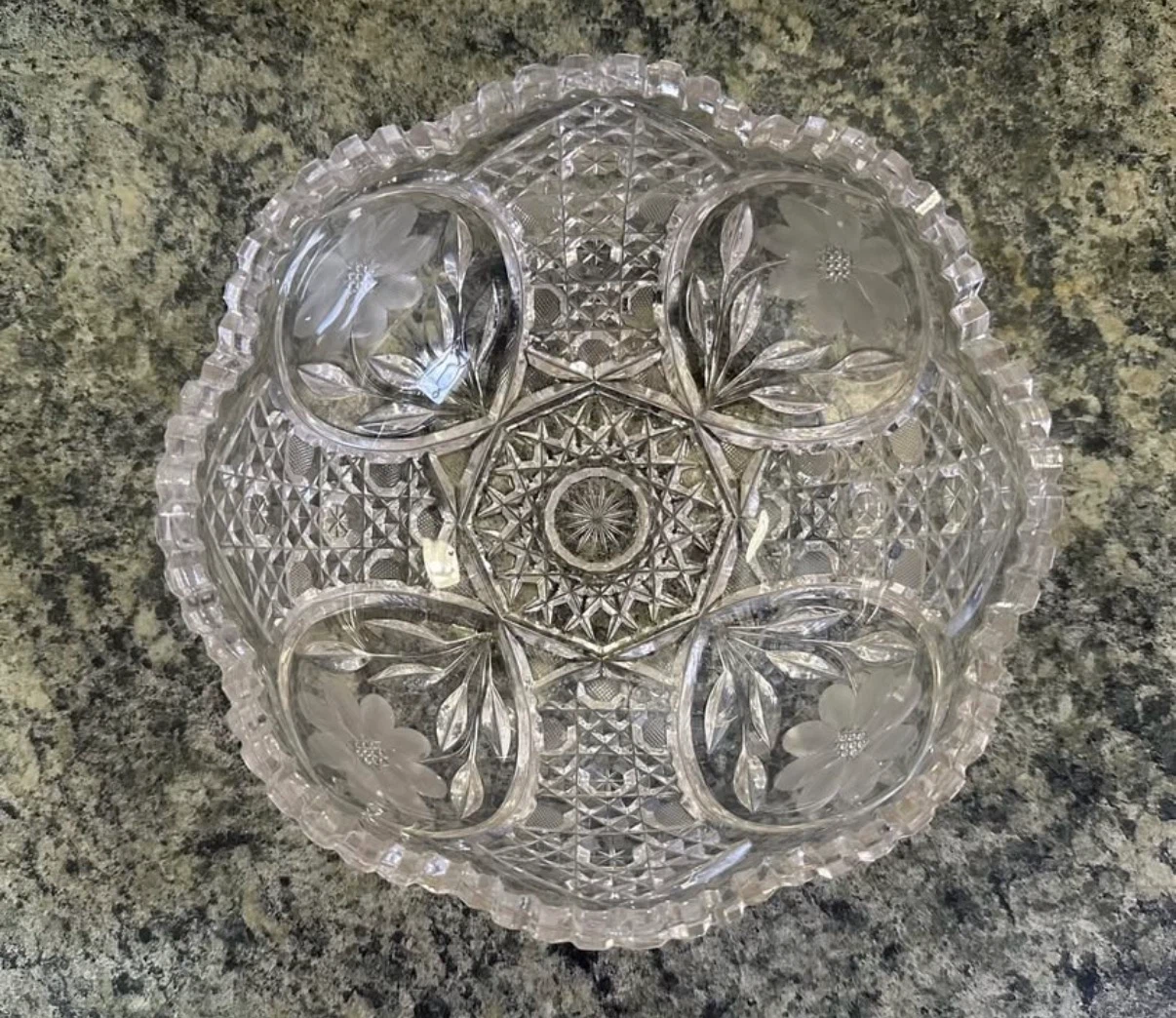 American Brilliant Period Cut Glass Bowl - photo 4