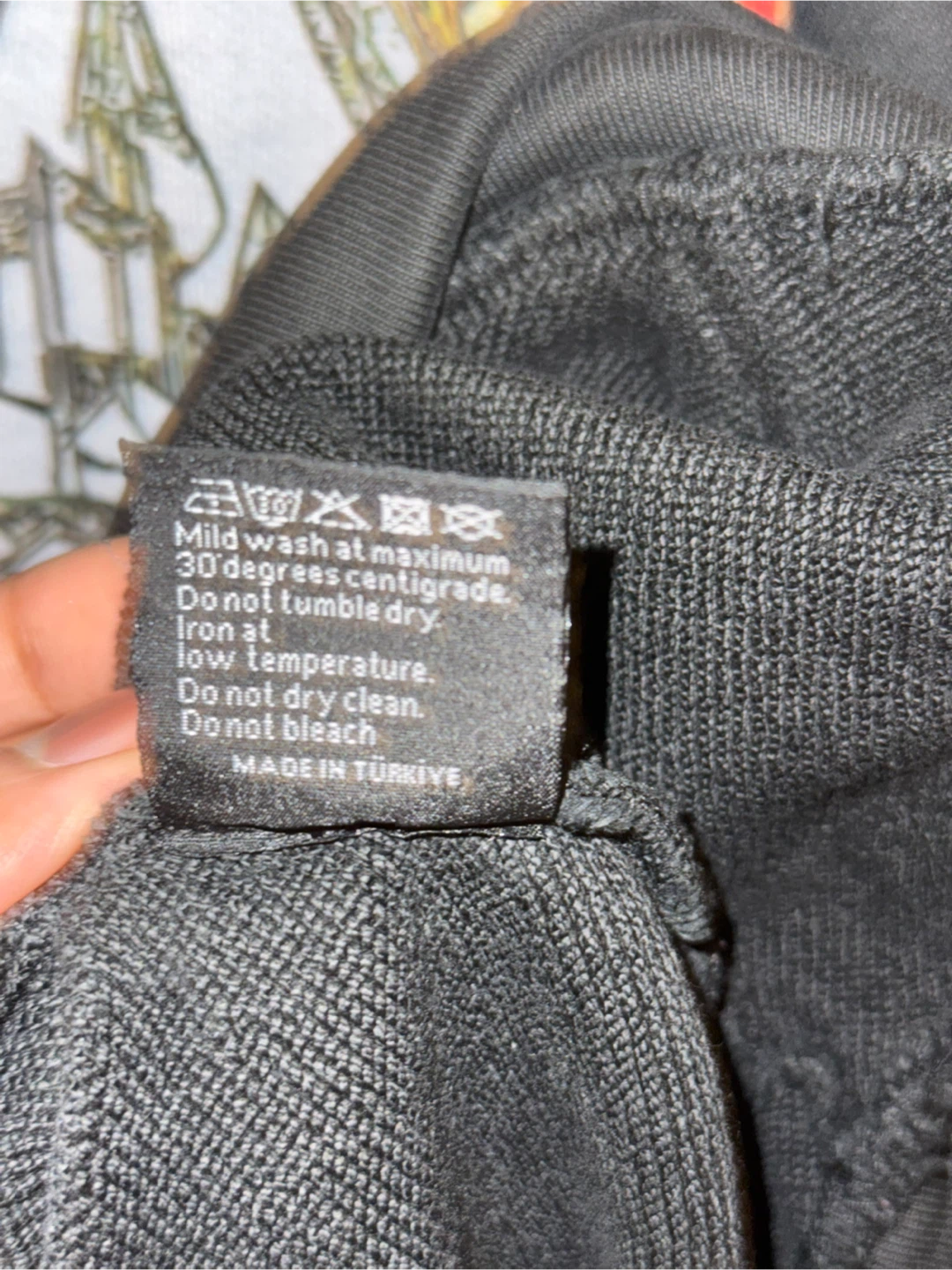Who Decides War Flame Stained Glass Zip Hoodie - Black (Size L) - photo 4