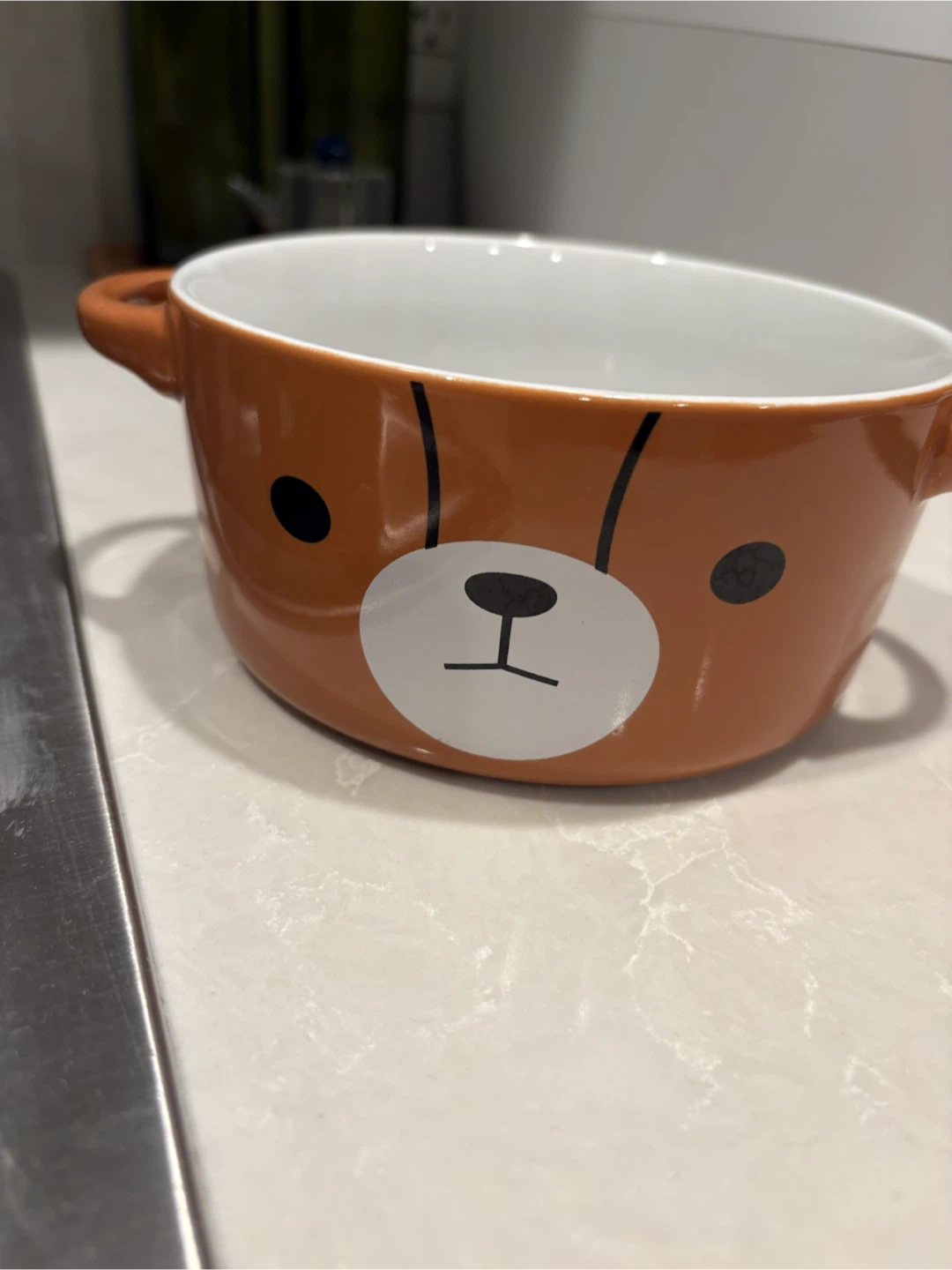 Bear Bowl with Lid - photo 2