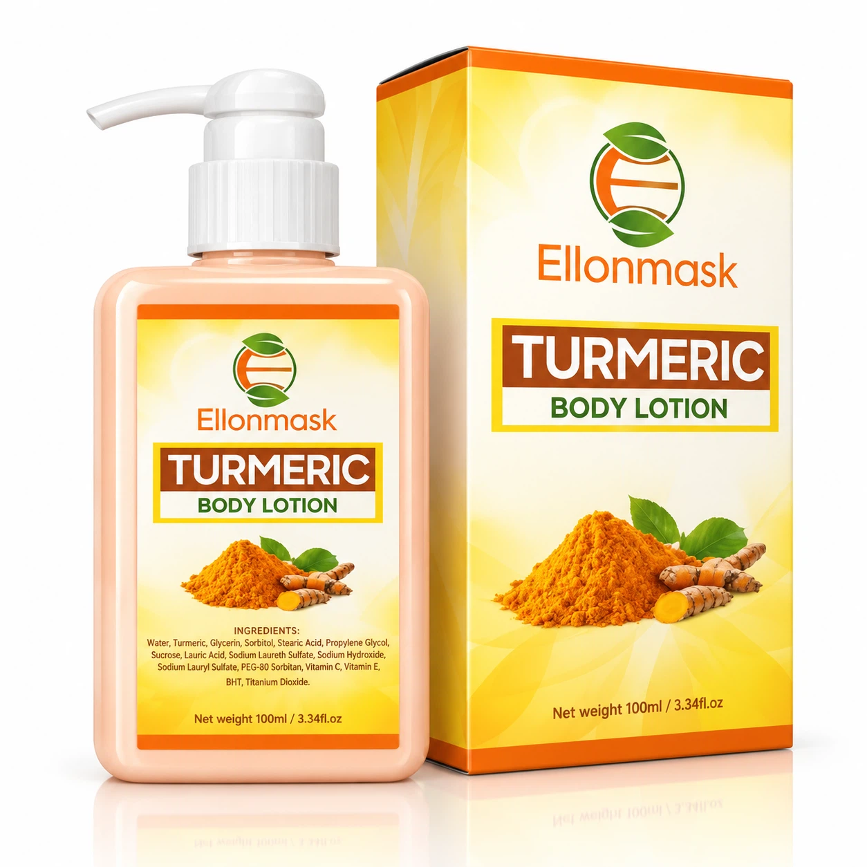 Ellonmask Turmeric Body Lotion 100ml