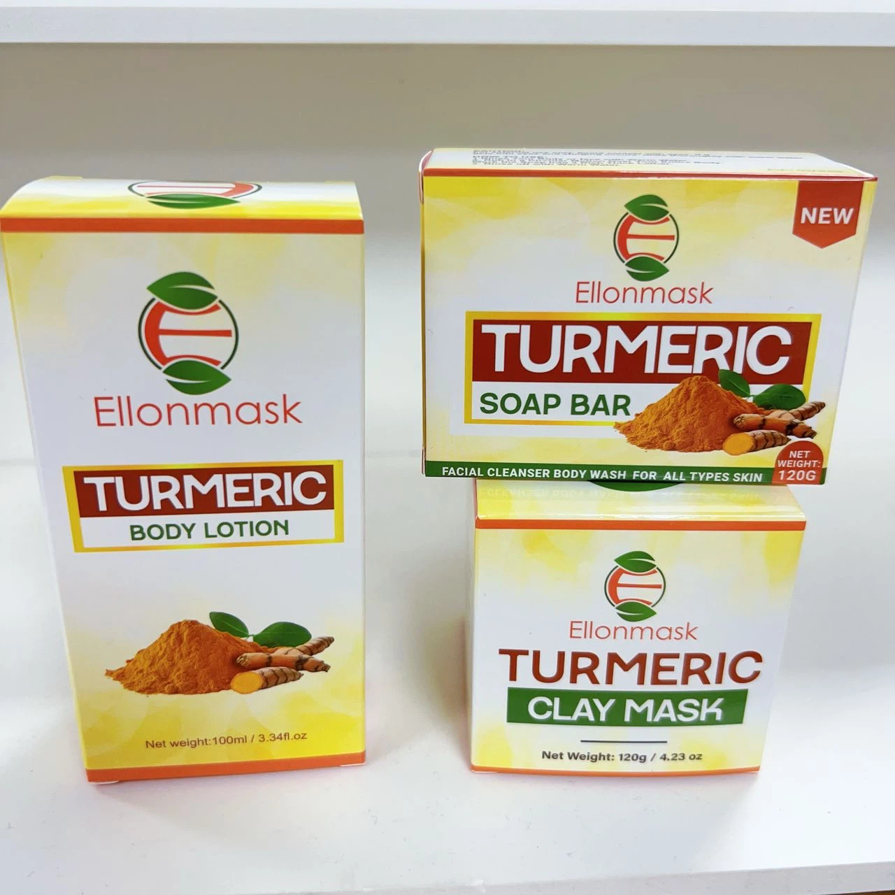 Ellonmask Turmeric Skincare Set