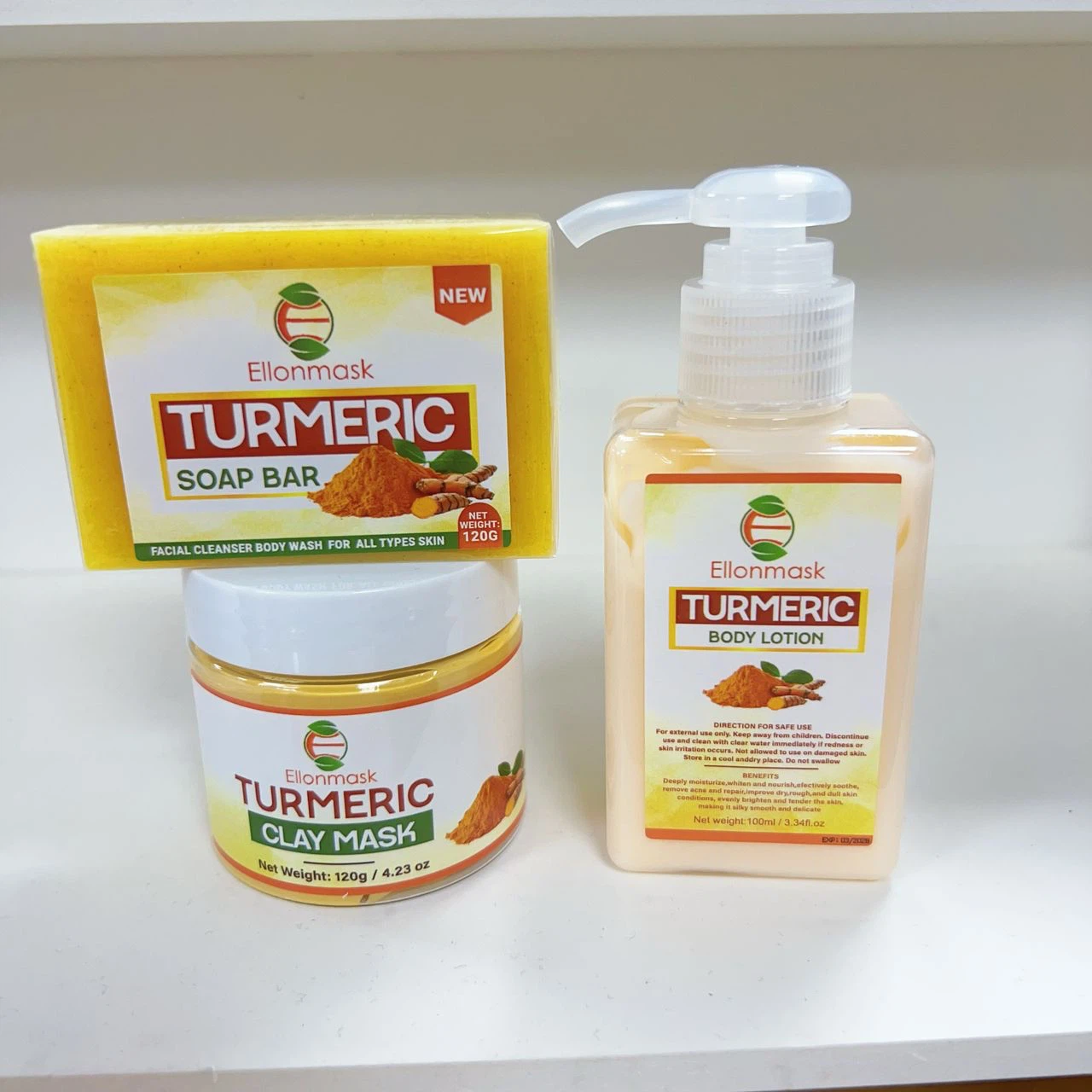 Ellonmask Turmeric Skincare Set - photo 2