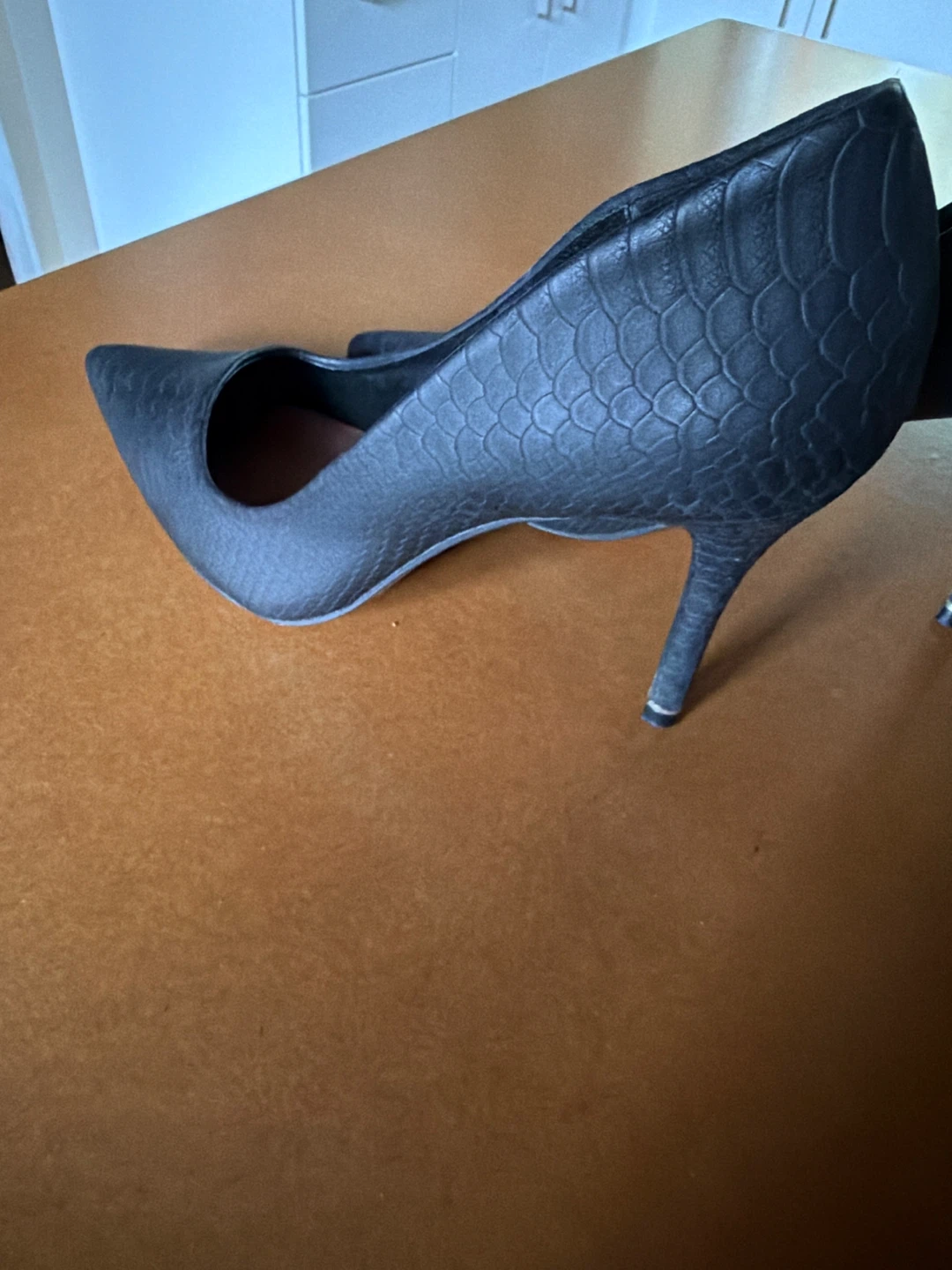 Call It Spring Black Vegan Pointed Heels - photo 2