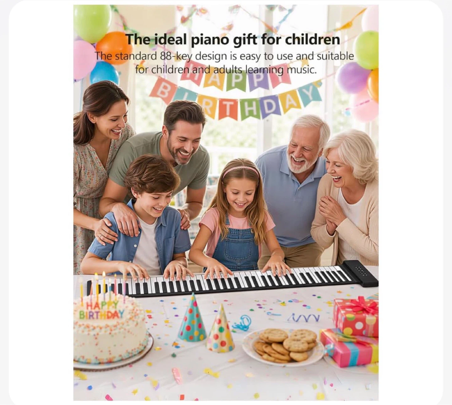 AivanOne 88-Key Roll Up Keyboard Piano - photo 2