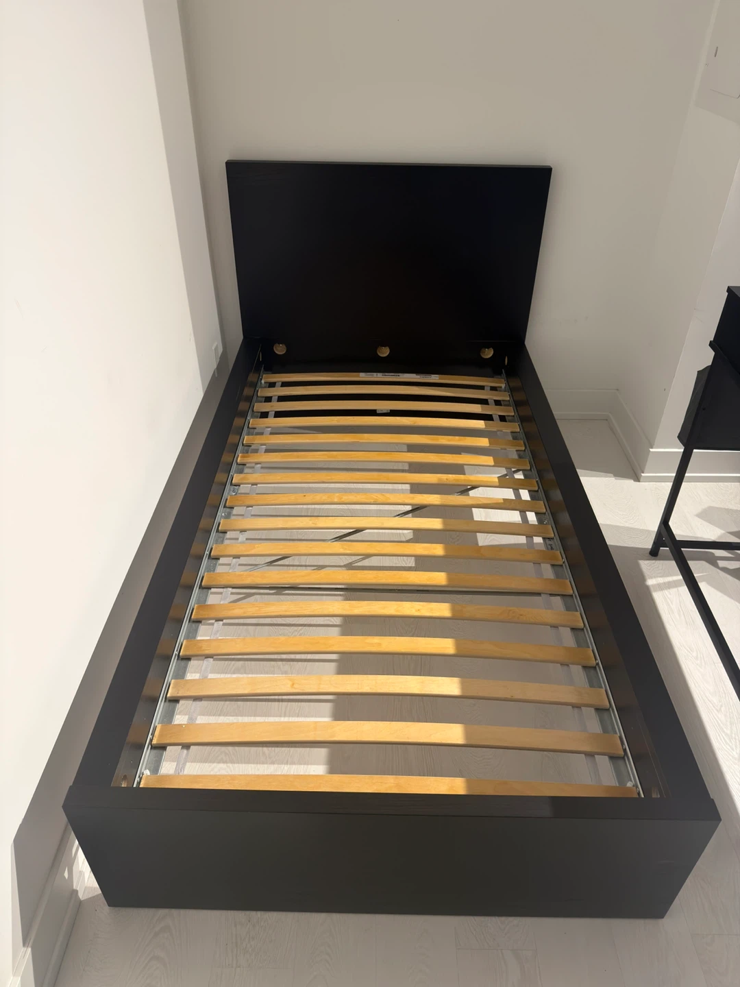 IKEA Malm Twin Bed Frame in Black