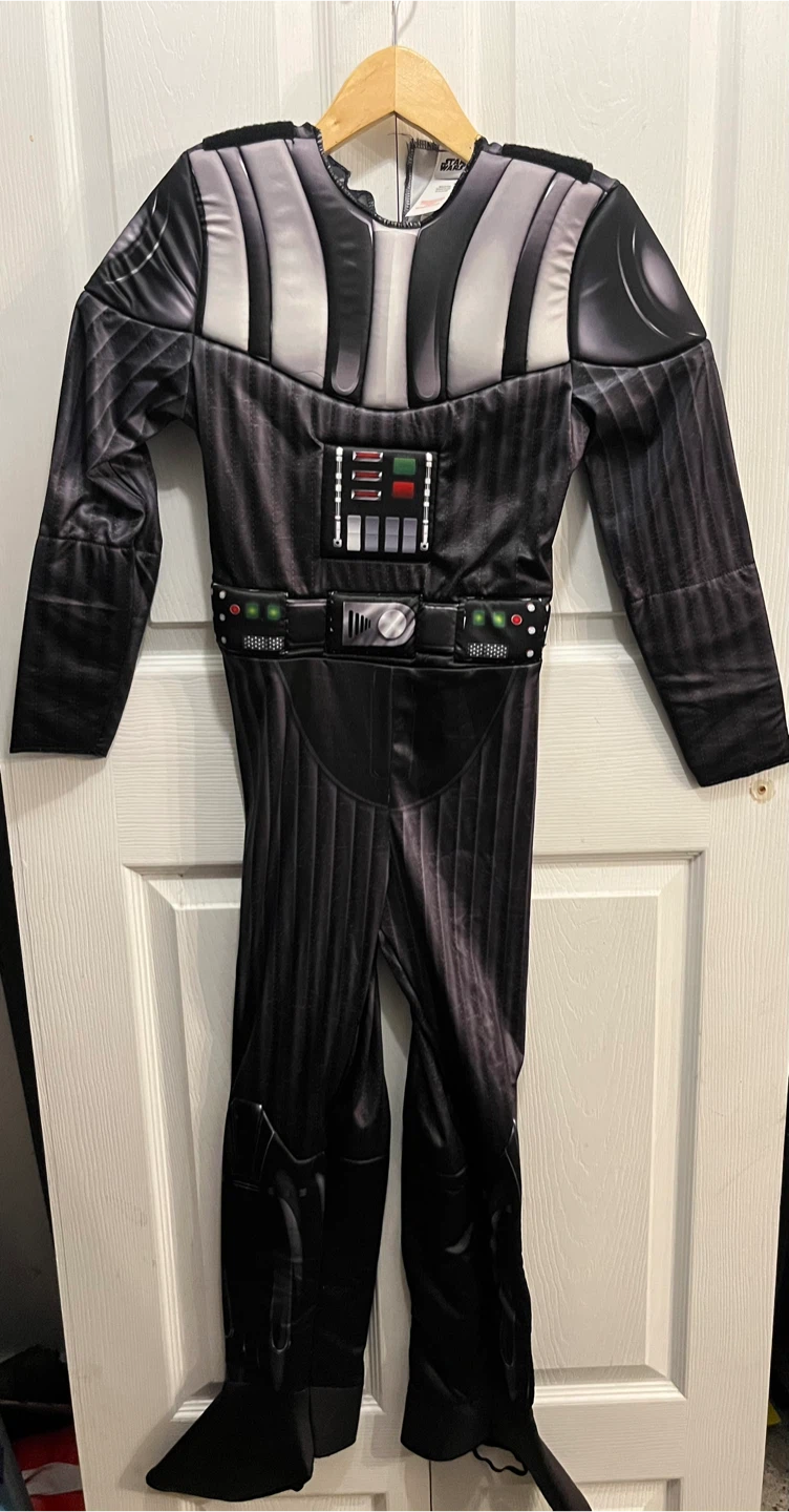 🎃 Star Wars Darth Vader kids muscle costume jumpsuit 🎃