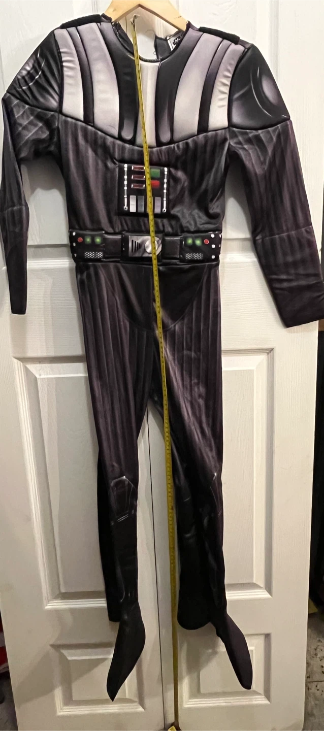 🎃 Star Wars Darth Vader kids muscle costume jumpsuit 🎃 - photo 3
