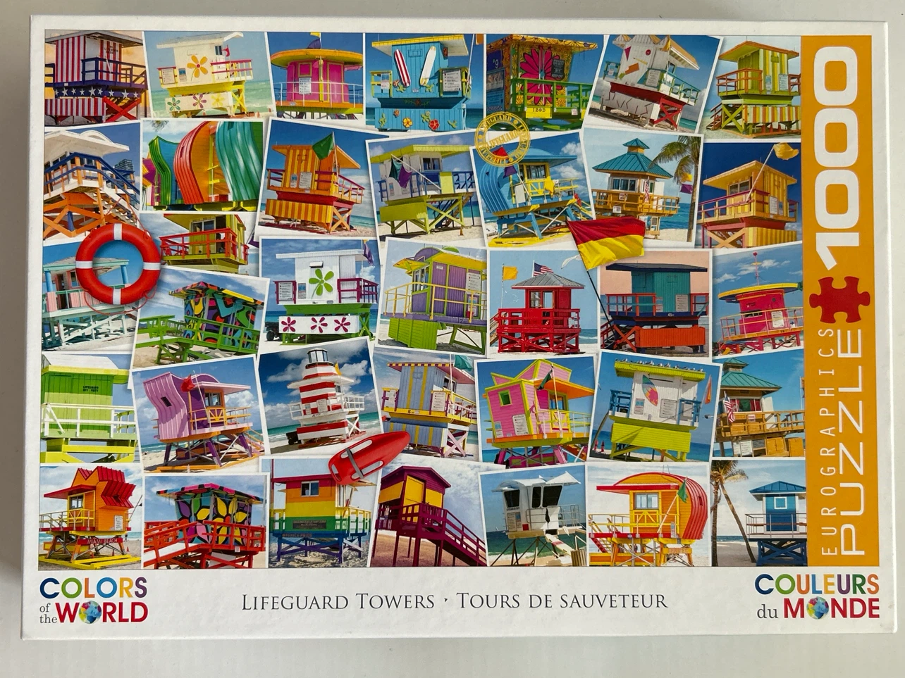 EuroGraphics Lifeguard Towers 1000-Piece Puzzle - photo 4