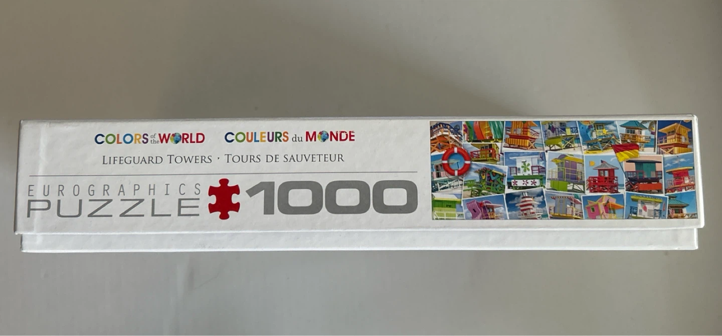 EuroGraphics Lifeguard Towers 1000-Piece Puzzle - photo 5