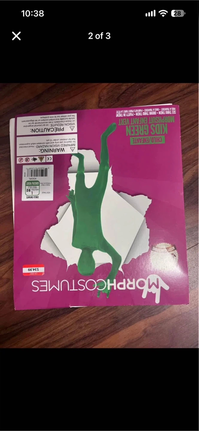 Halloween Unisex Morph costume - photo 2