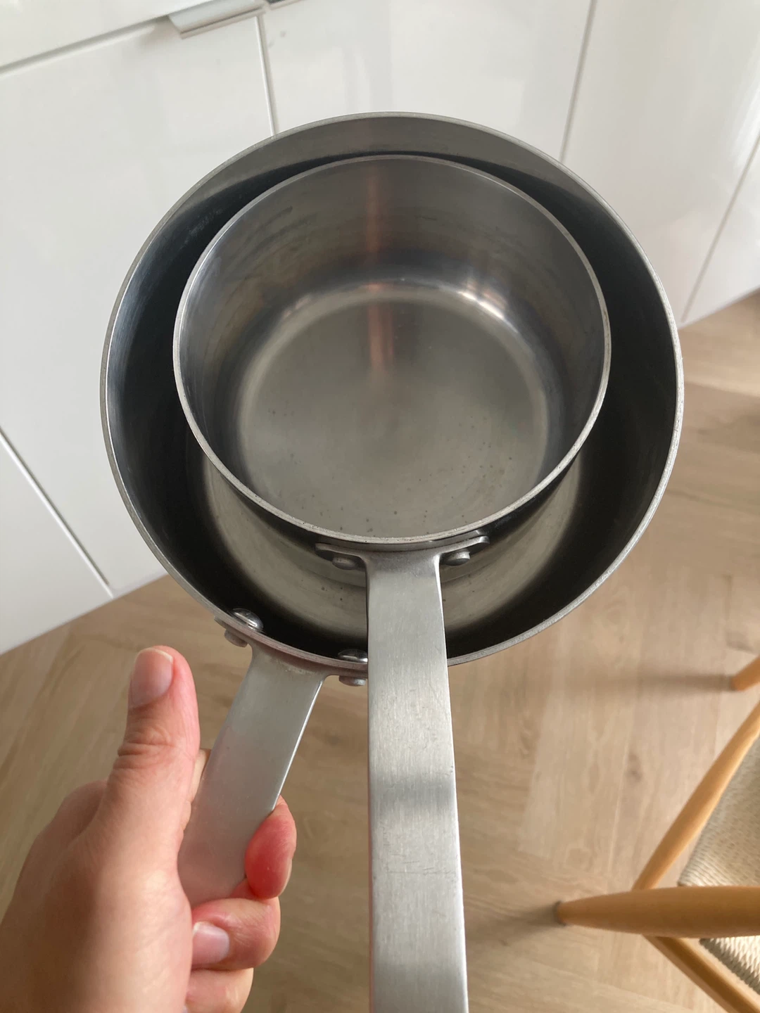 1 Medium & 1 small Ikea saucepan to give away - photo 4