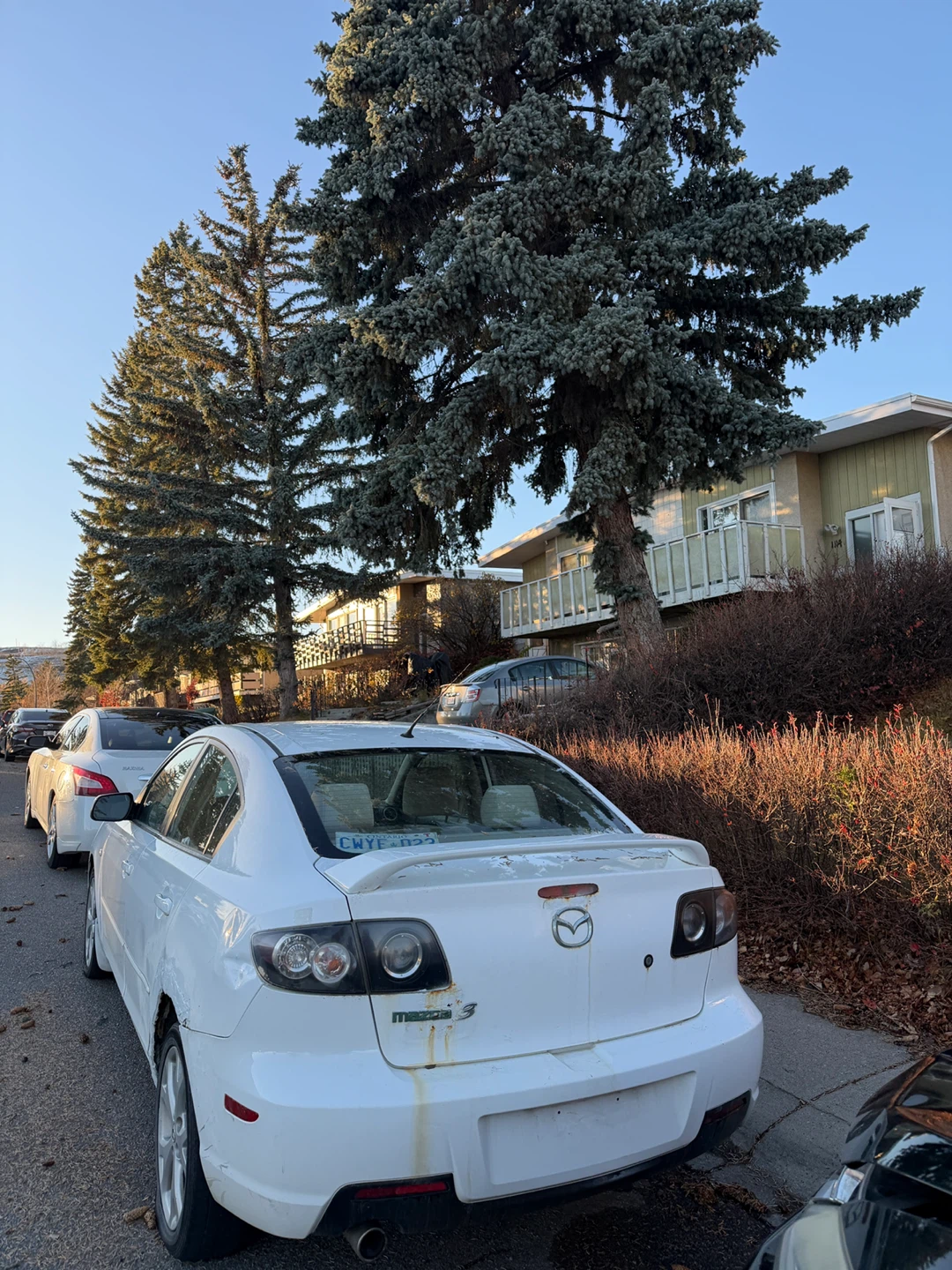 White Mazda 3 Sedan - photo 5
