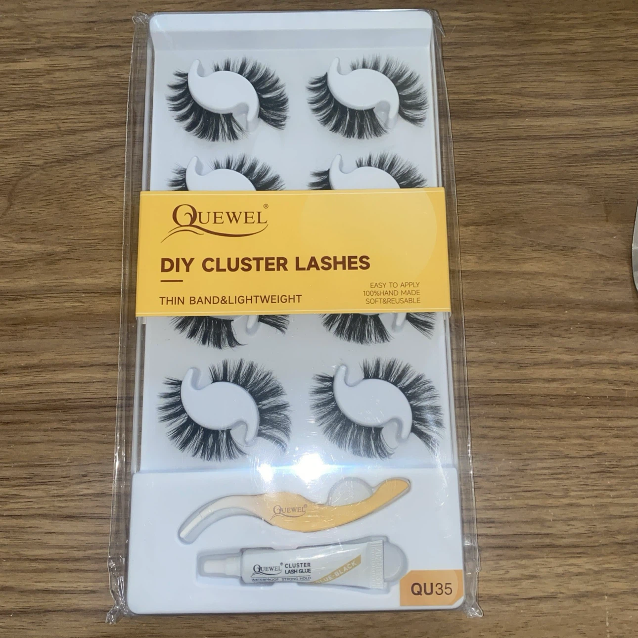 Quewel DIY Cluster Lashes - Brand new/Sealed - 3 Packs