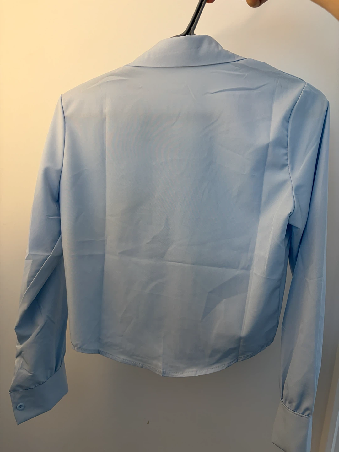 Light blue button-up shirt - photo 2