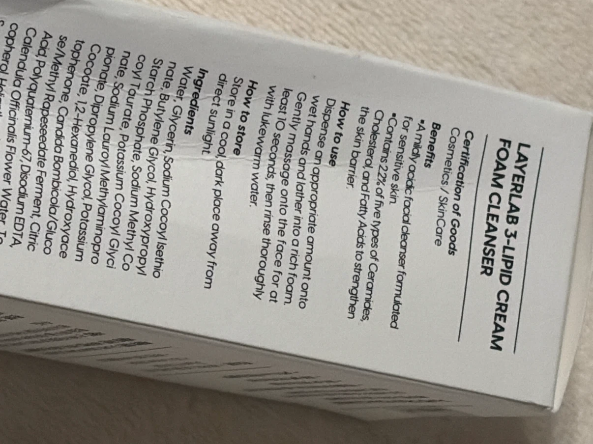 Layerlab Cream Foam Cleanser 150ml - photo 2