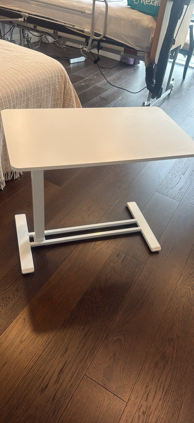 Adjustable Medical Overbed Table - photo 2