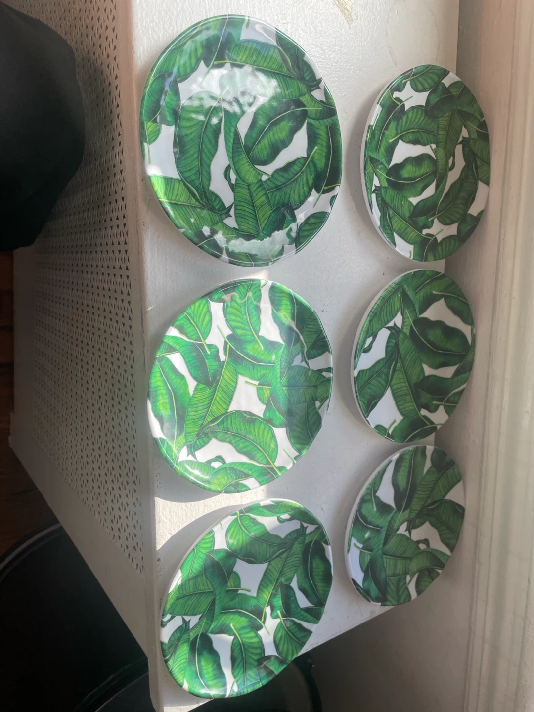 Tommy Bahama Palm Leaf Melamine Bowls - photo 3