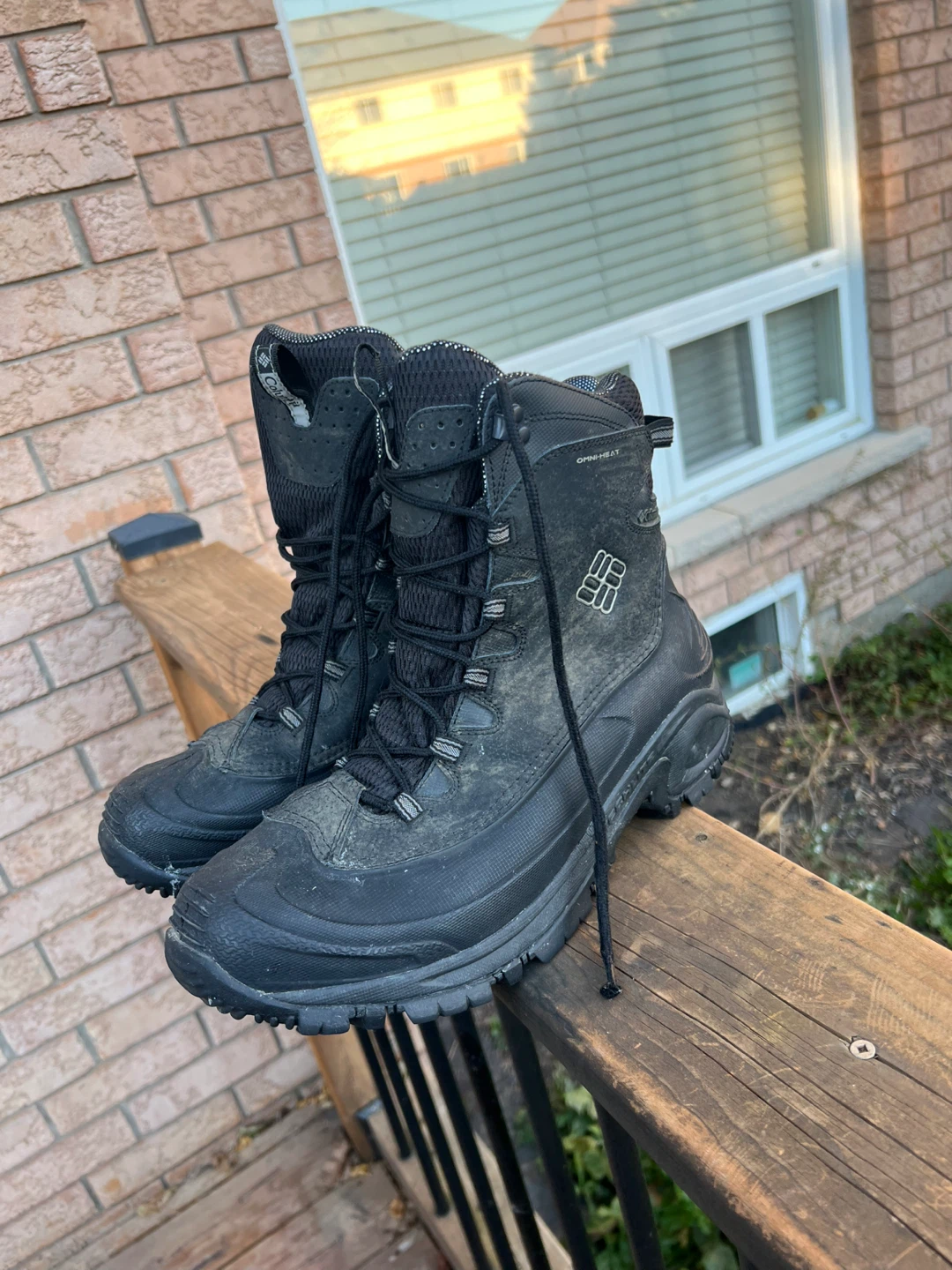 Mens Columbia Omni-Heat Winter Boots Size 10 - photo 2