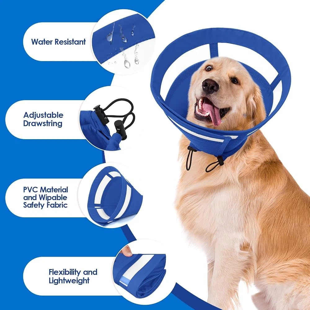 SAWMONG Soft Dog Cone for Large Dogs - BN - photo 2