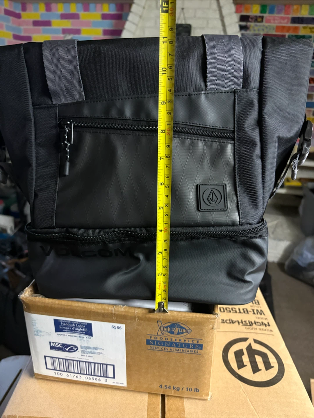 Volcom Black Cooler Bag