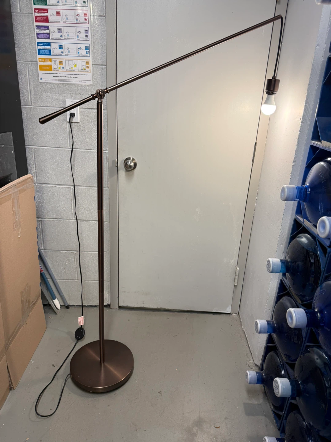 Bronze Metal Floor Lamp