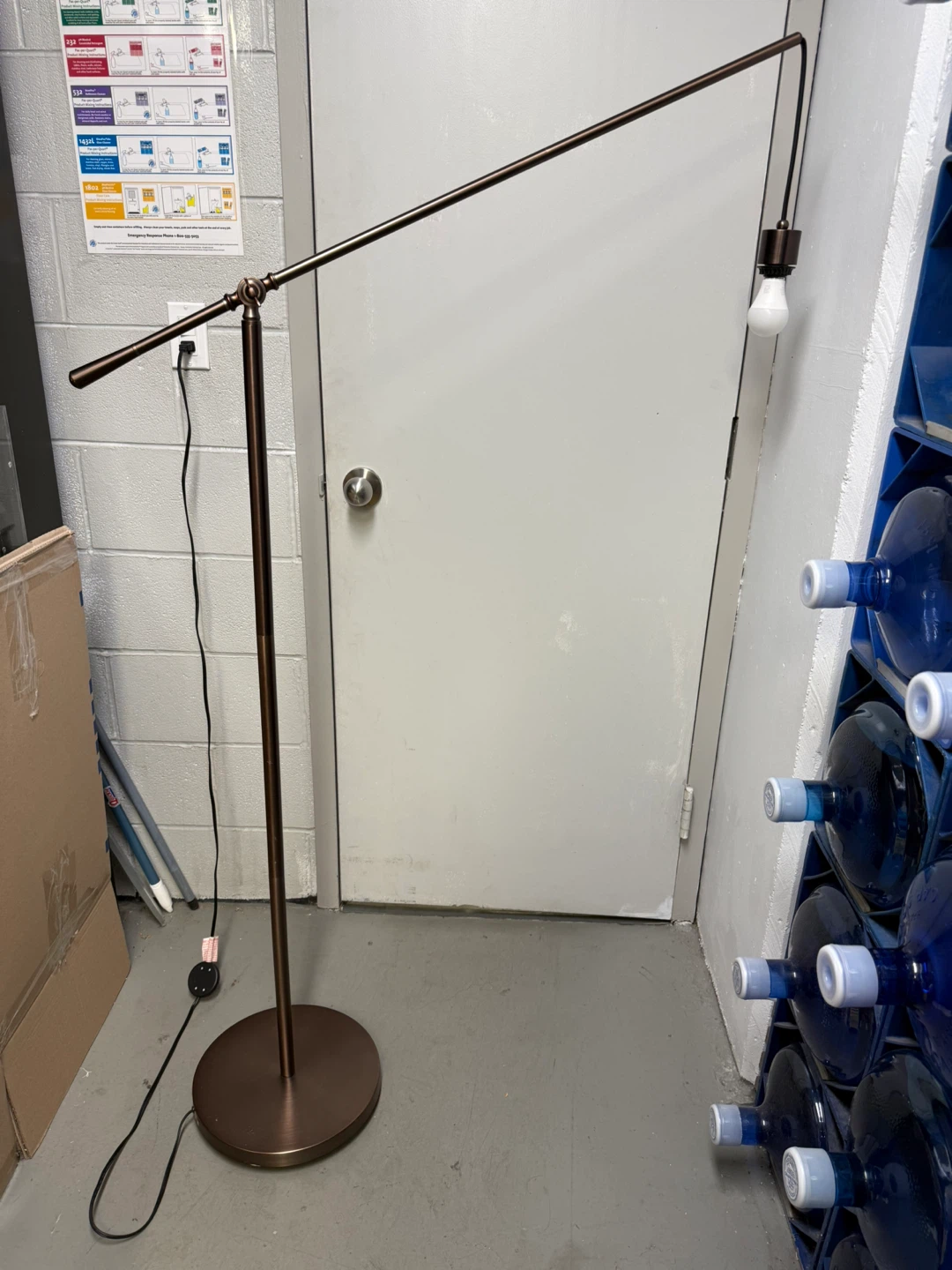 Bronze Metal Floor Lamp - photo 2