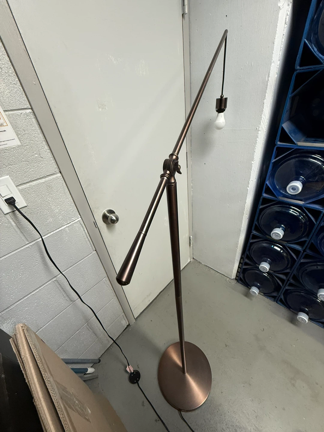 Bronze Metal Floor Lamp - photo 4