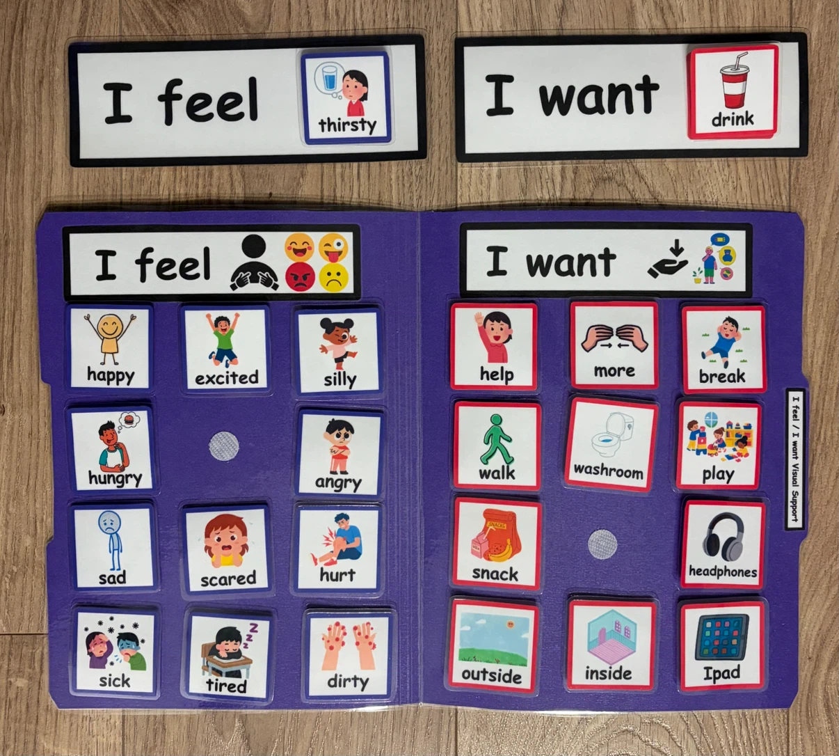 I Feel.. I want.. Communication Folder