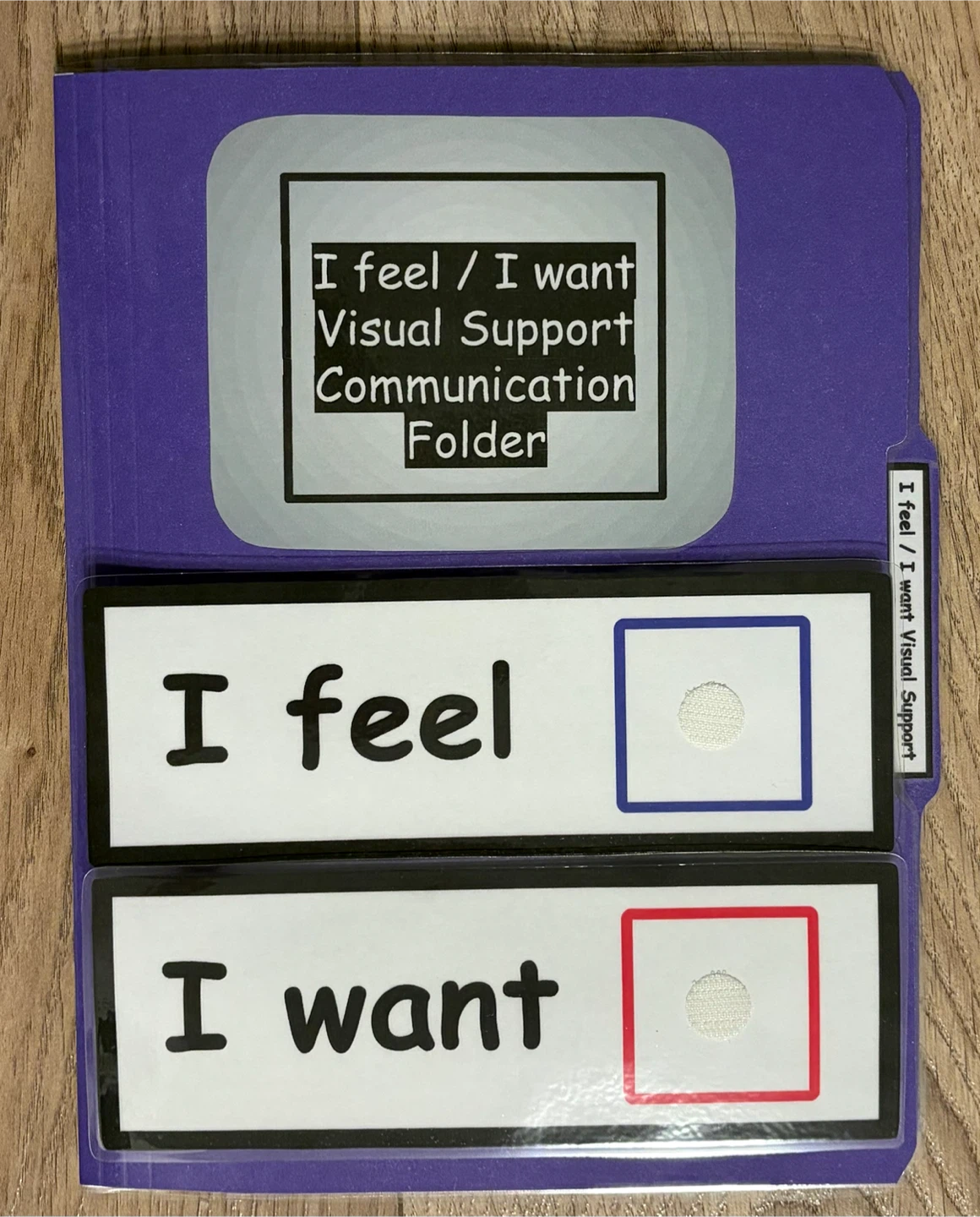 I Feel.. I want.. Communication Folder - photo 3