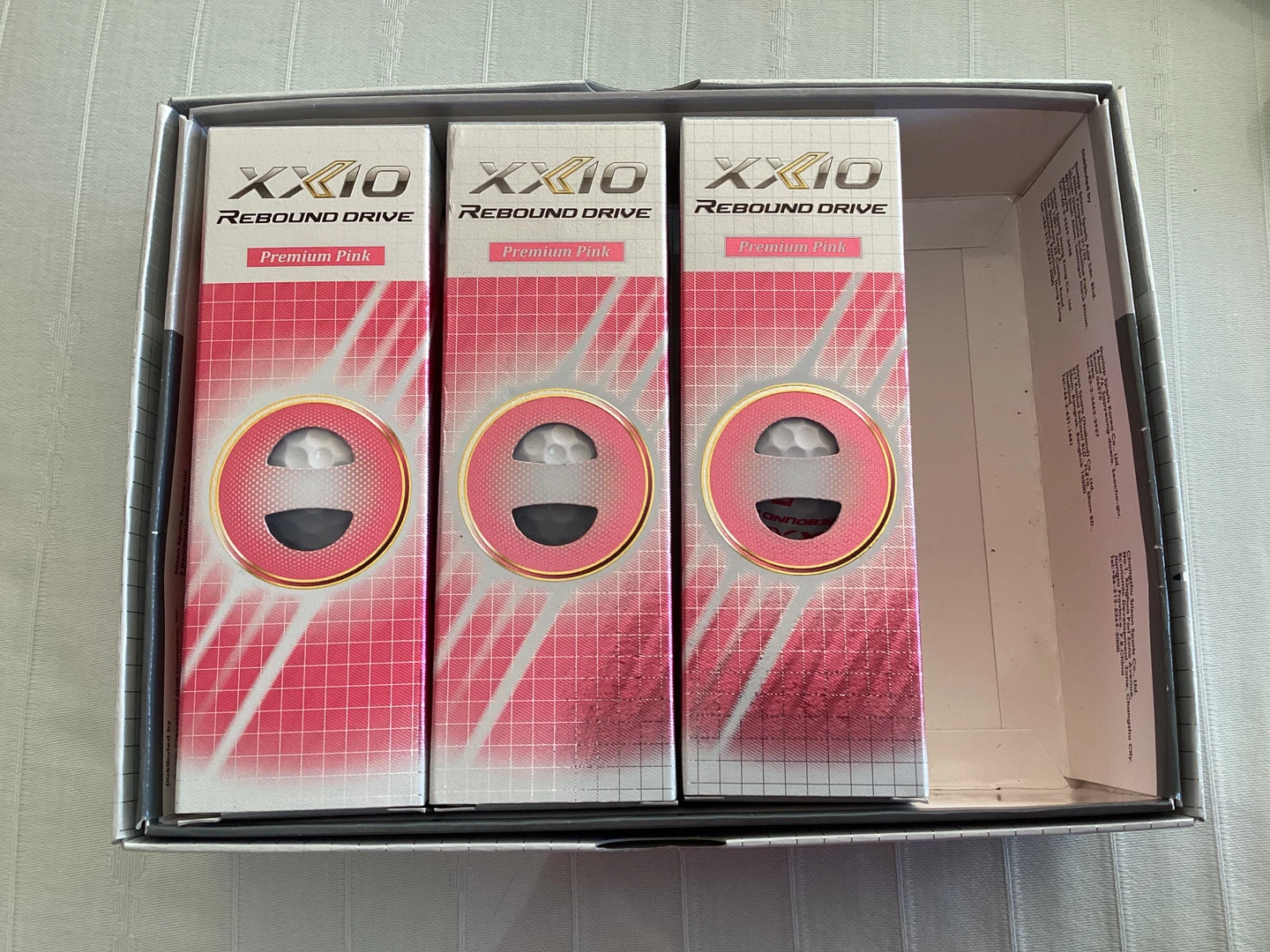 XXIO Rebound Drive Premium Pink Golf Balls