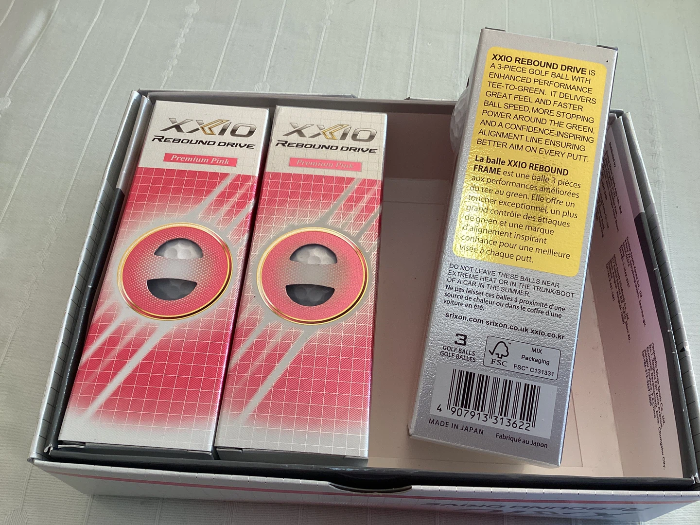 XXIO Rebound Drive Premium Pink Golf Balls - photo 2