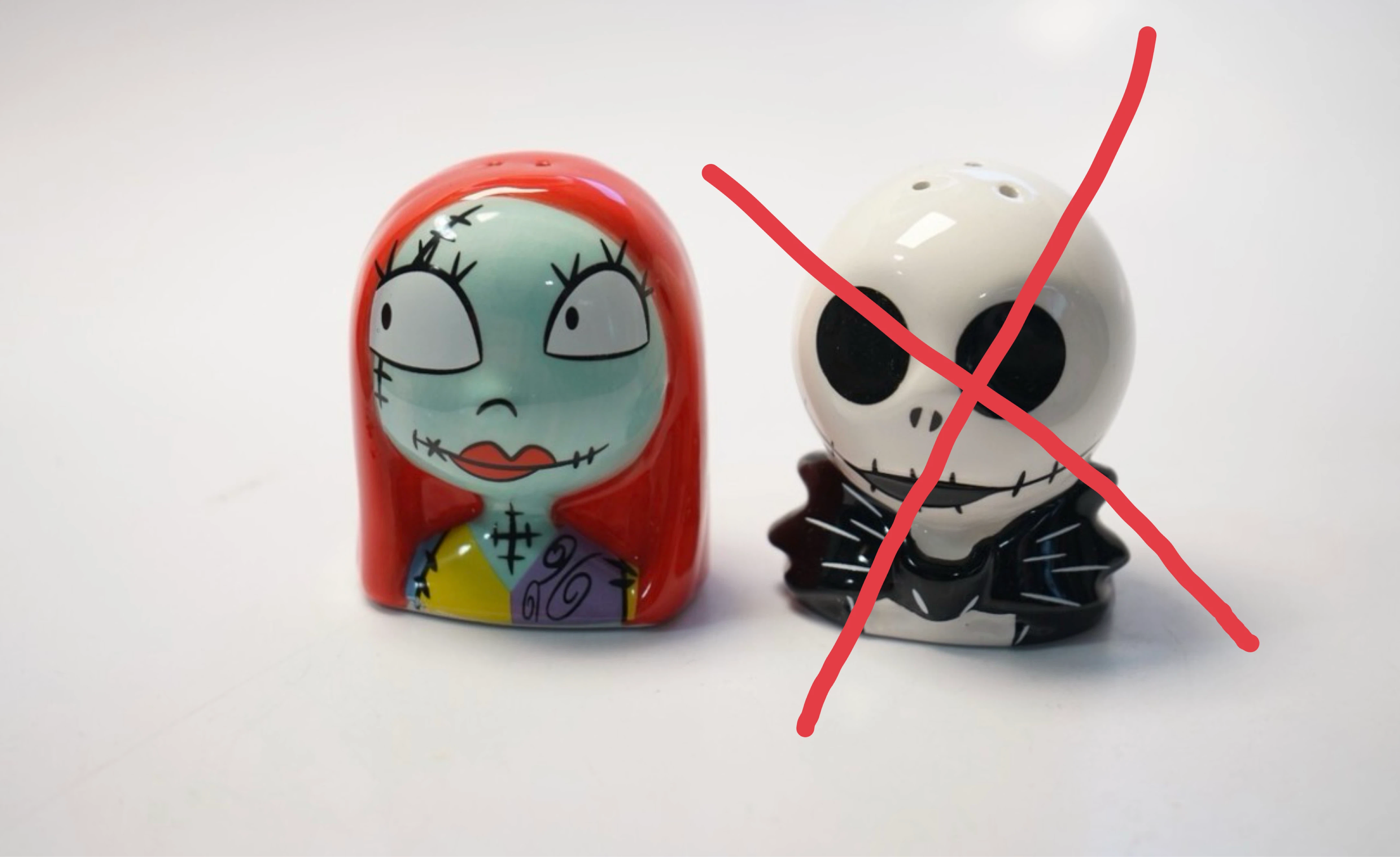 Sally Salt Shaker from The Nightmare Before Christmas