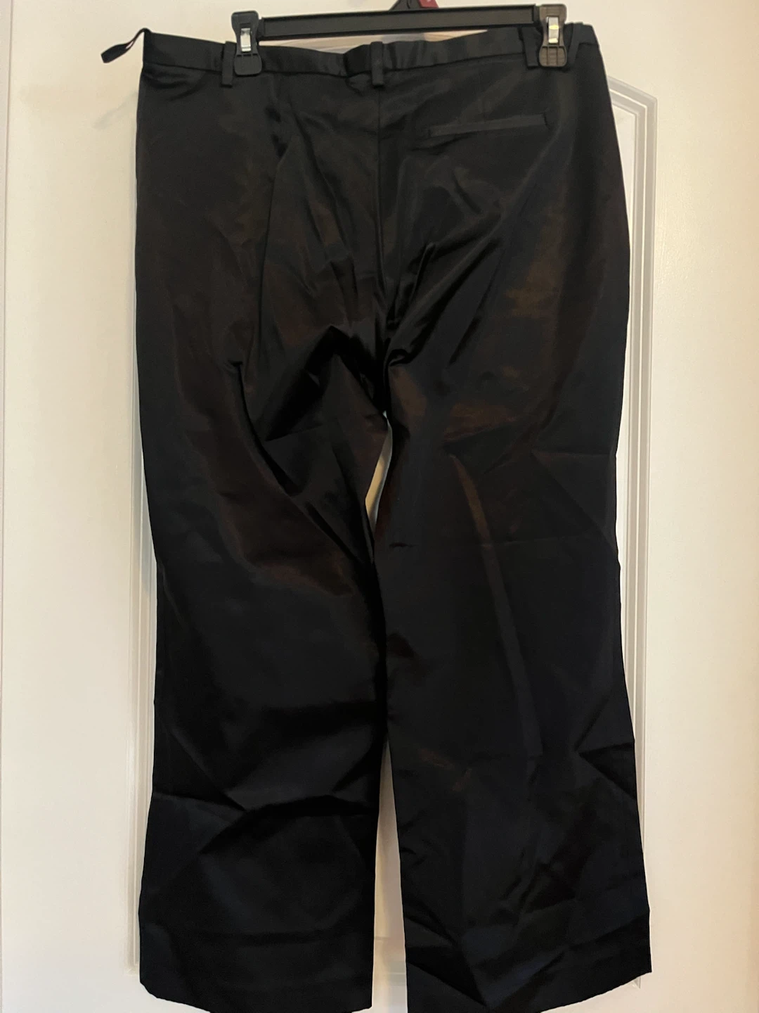 Gap Black Cropped Stretch Pants Size 10 - photo 2