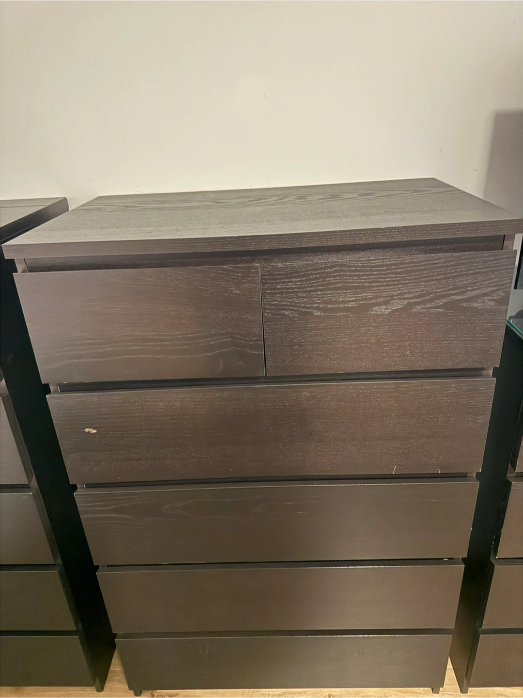 IKEA Malm Dresser Set - Black-Brown - photo 2