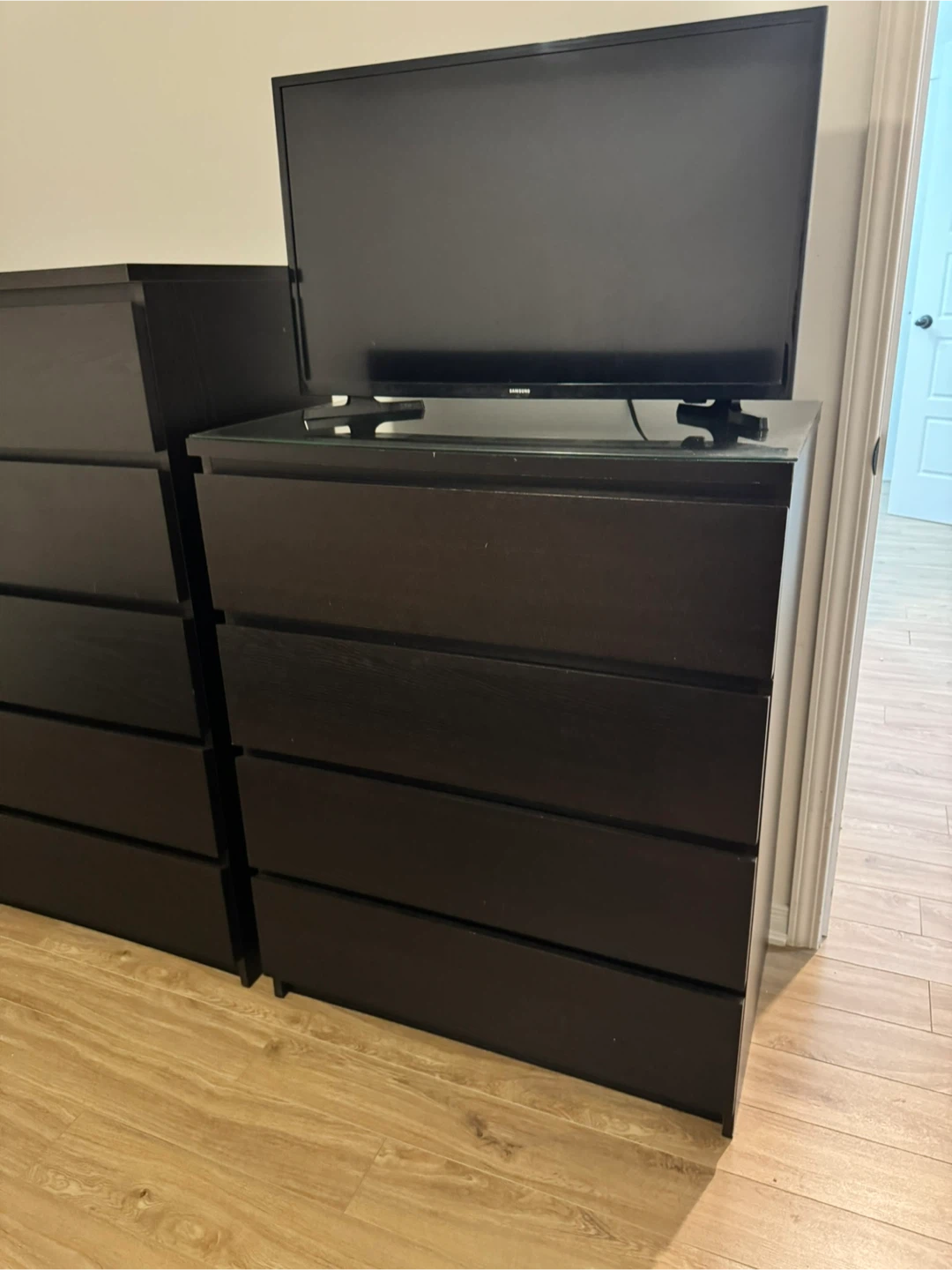IKEA Malm Dresser Set - Black-Brown - photo 4