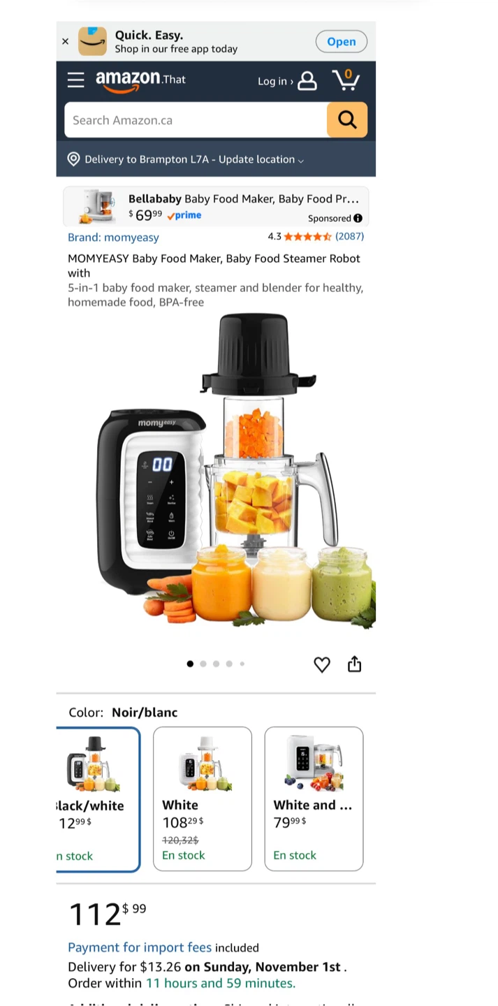 Momyeasy 5-in-1 Baby Food Maker - photo 4