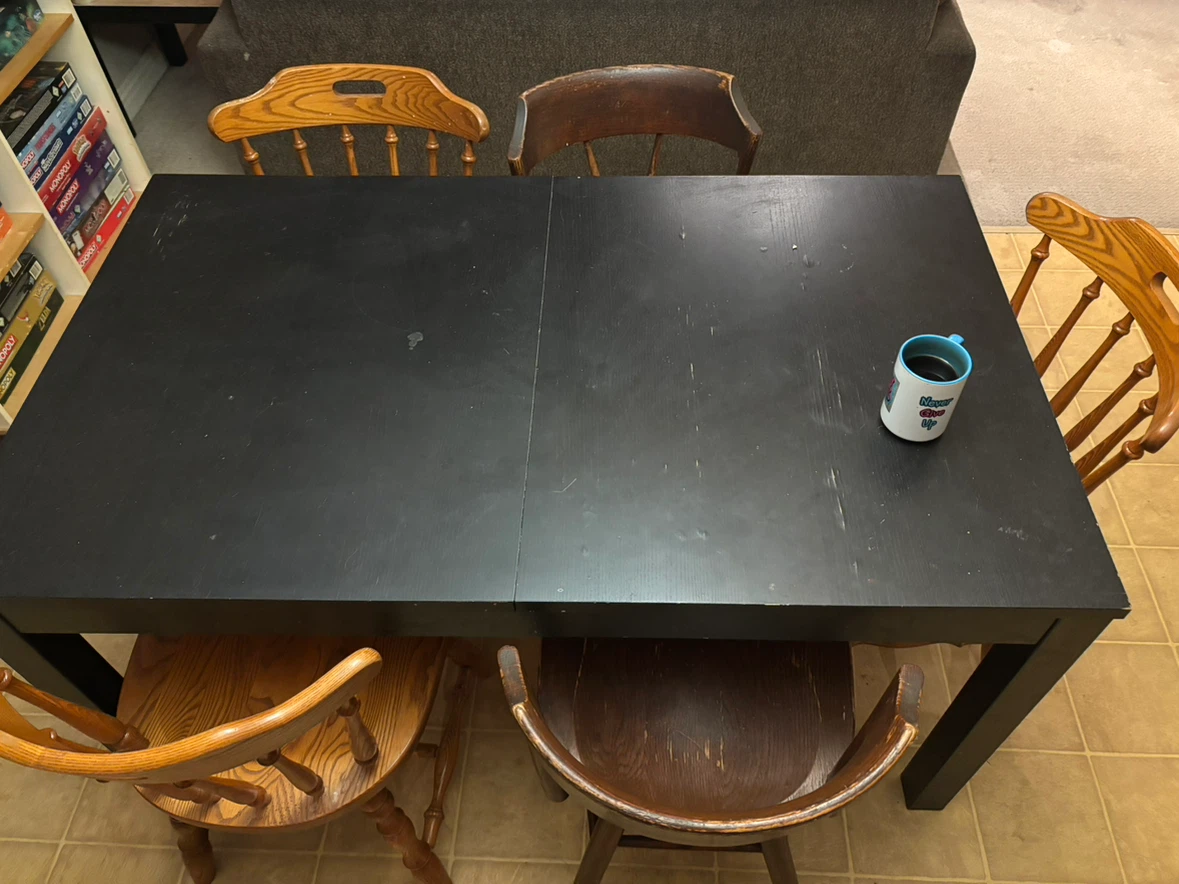Moving out, selling furniture