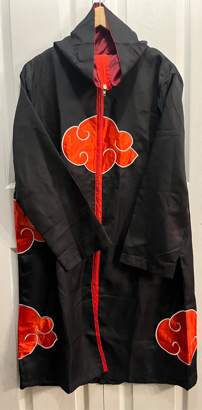 🎃 Akatsuki cloak from Naruto Shippuden Itachi Uchiha ninjas - photo 3