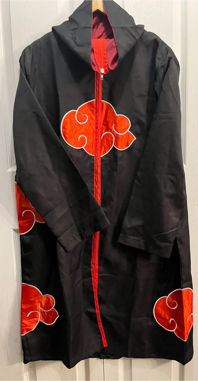 🎃 Akatsuki cloak from Naruto Shippuden Itachi Uchiha ninjas - photo 4