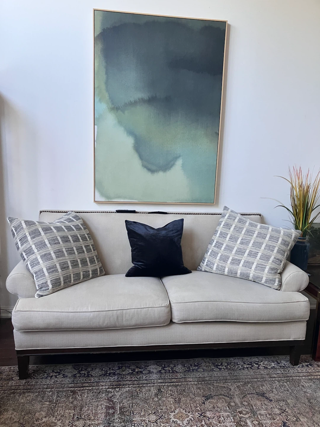 78” Sofa with Nailhead Trim